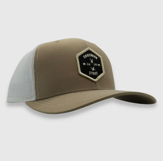 Southern Strut Diamond Deer Patch Trucker Hat