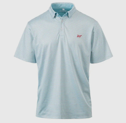 Baby Blue/White Marshall Polo