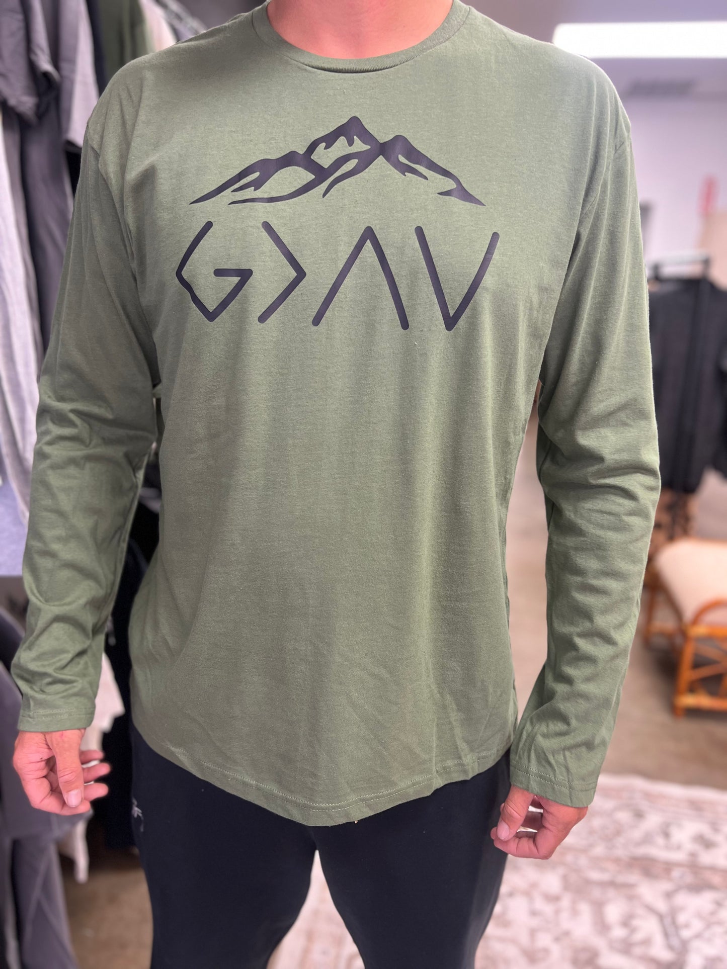 God Is Greater Long Sleeve Tee